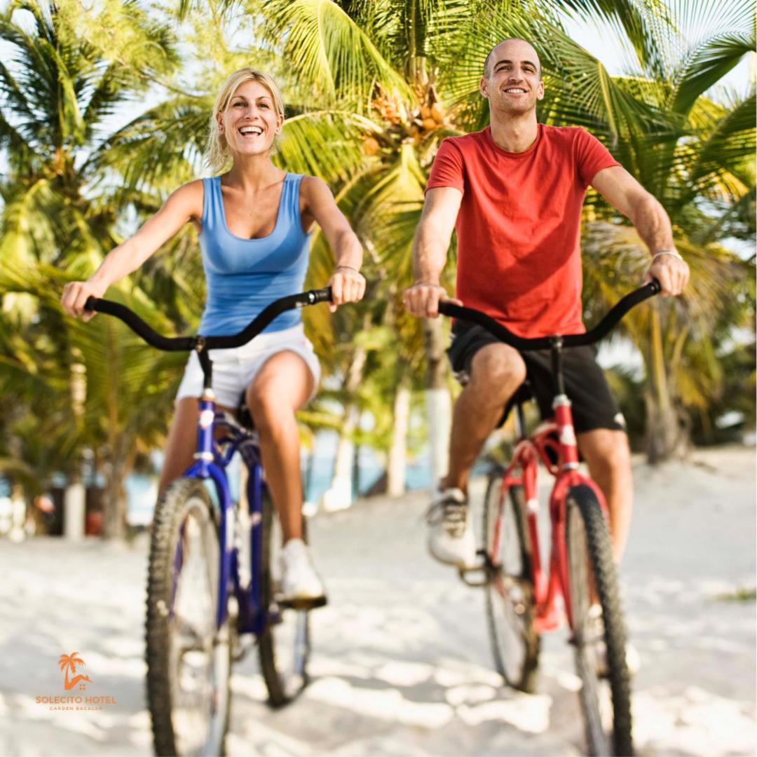 Hotel Apartaments Solecito Bacalar - Free Bikes & Paddle Luaran gambar