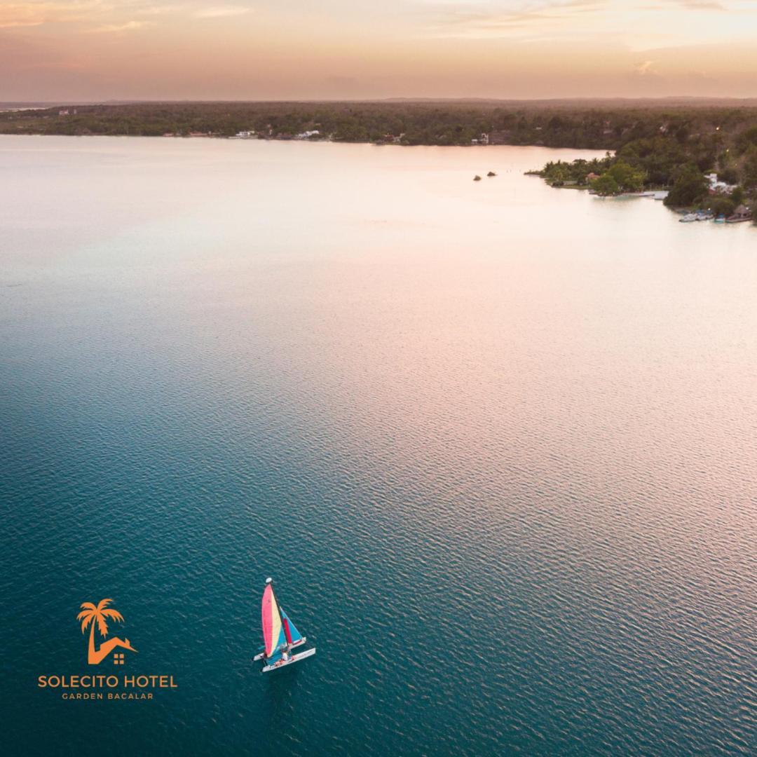 Hotel Apartaments Solecito Bacalar - Free Bikes & Paddle Luaran gambar